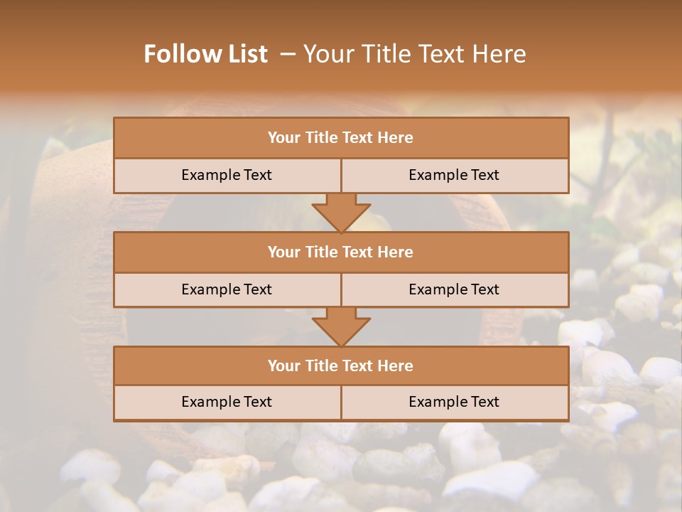 Yellow Fish Cichlid PowerPoint Template