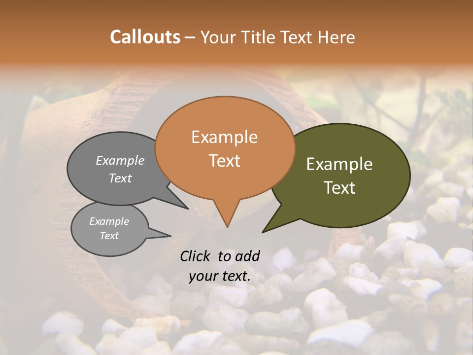 Yellow Fish Cichlid PowerPoint Template