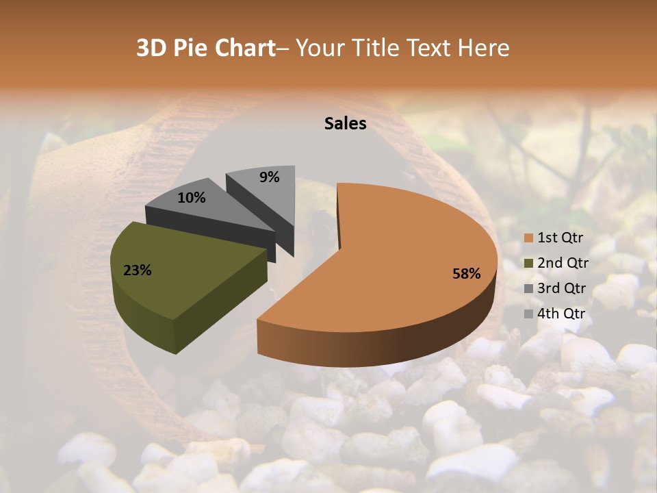 Yellow Fish Cichlid PowerPoint Template