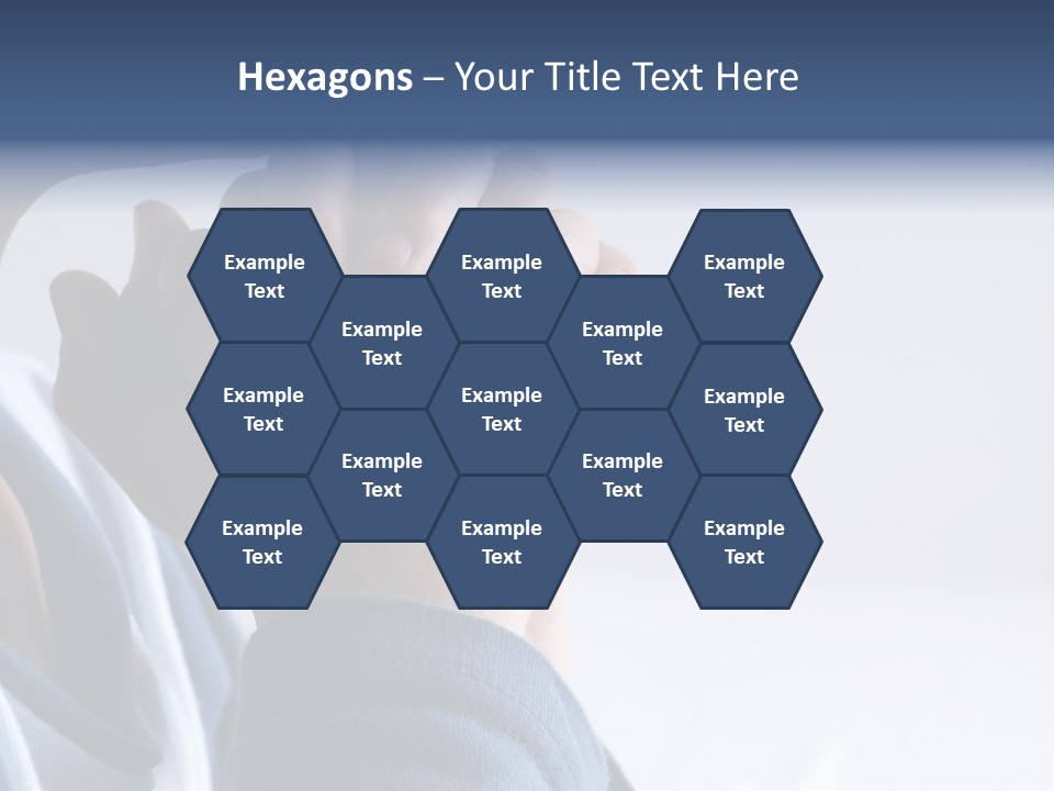 Finger Boy Chin PowerPoint Template