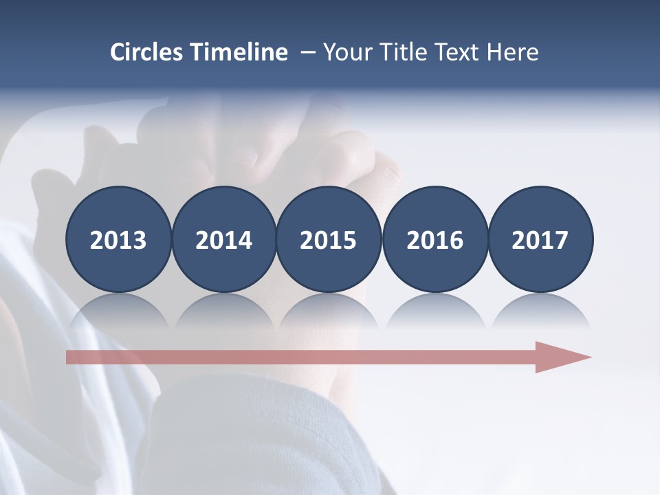 Finger Boy Chin PowerPoint Template