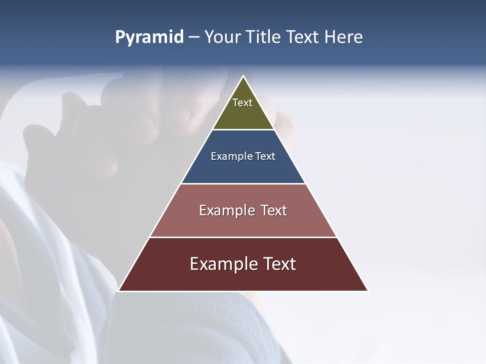 Finger Boy Chin PowerPoint Template