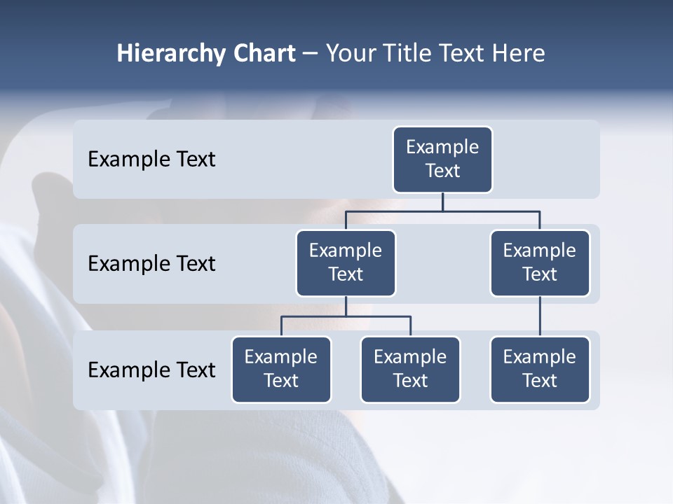 Finger Boy Chin PowerPoint Template