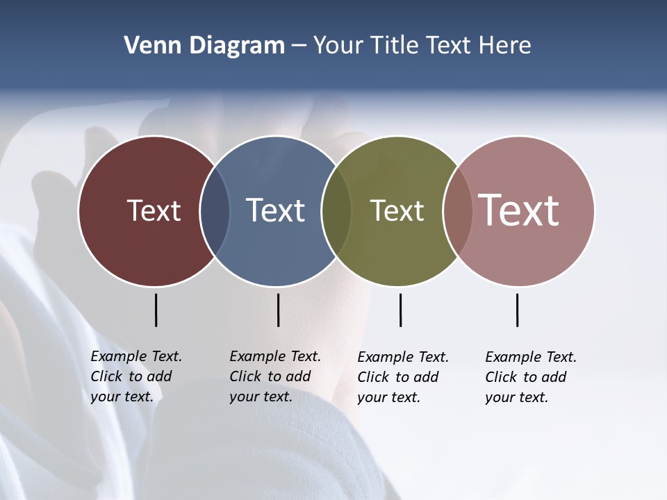 Finger Boy Chin PowerPoint Template