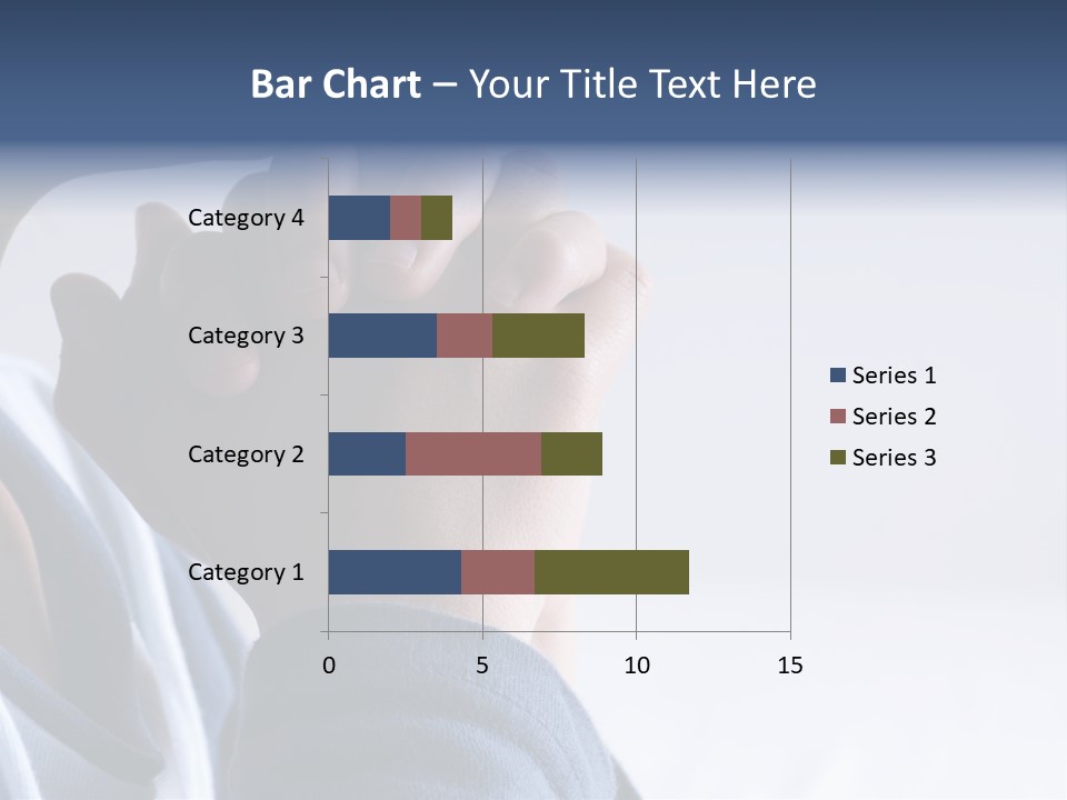 Finger Boy Chin PowerPoint Template