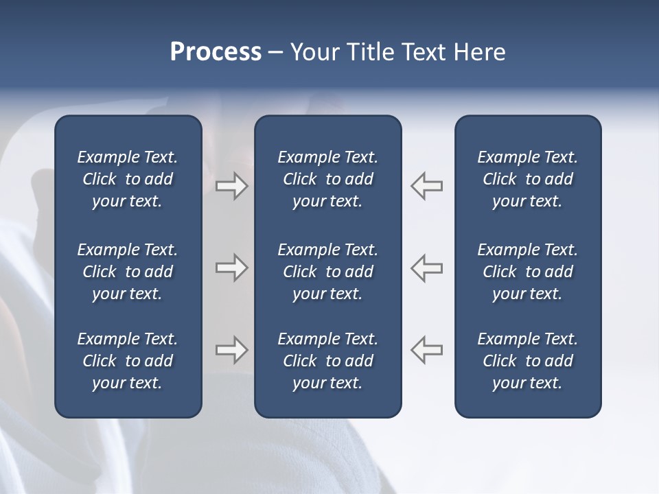 Finger Boy Chin PowerPoint Template