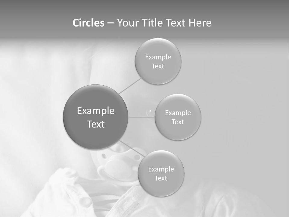 Peaceful Background White PowerPoint Template