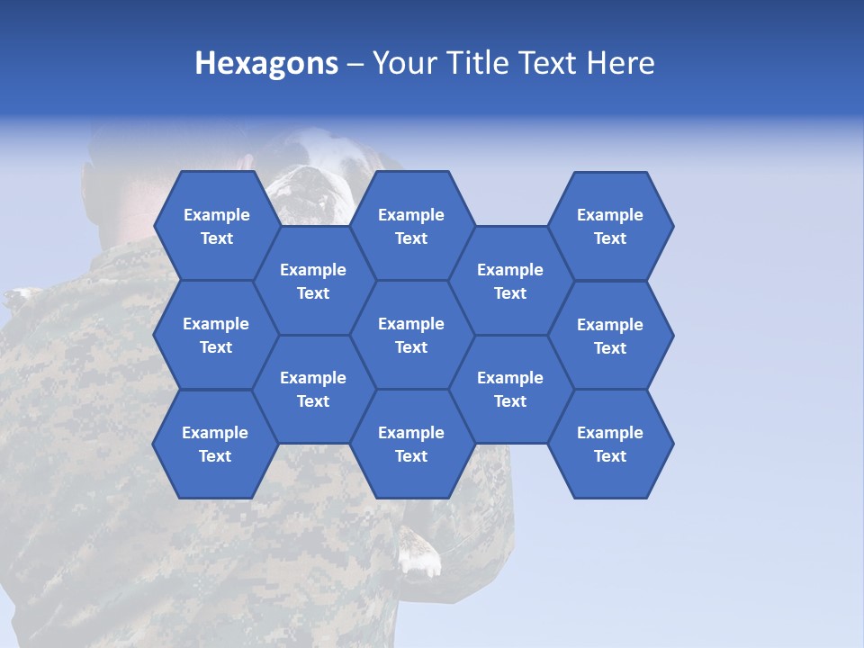 Army Hold Home PowerPoint Template