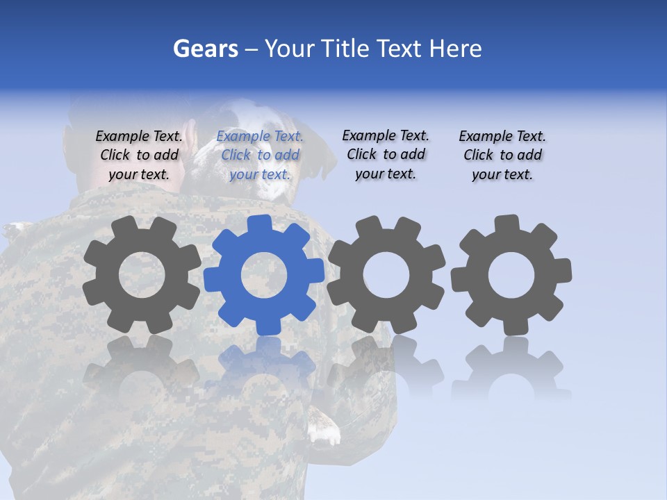 Army Hold Home PowerPoint Template