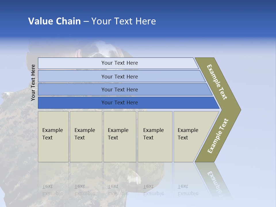 Army Hold Home PowerPoint Template