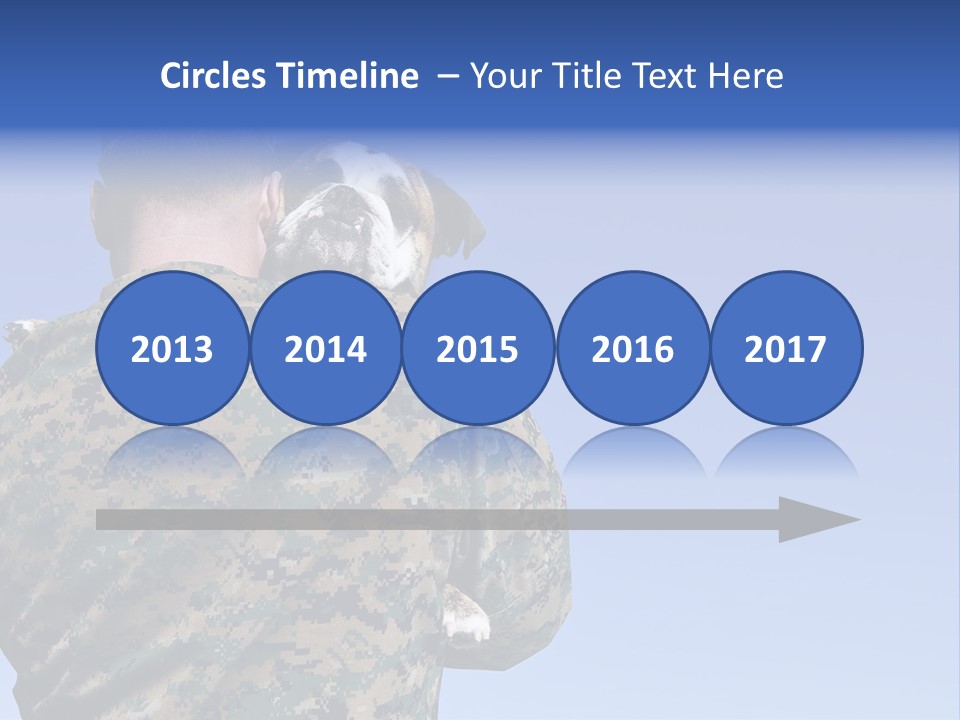 Army Hold Home PowerPoint Template