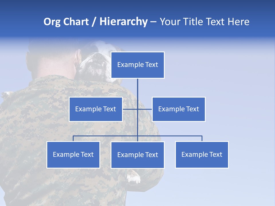 Army Hold Home PowerPoint Template