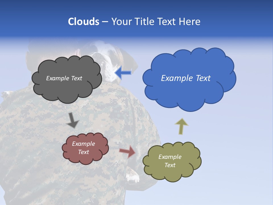 Army Hold Home PowerPoint Template