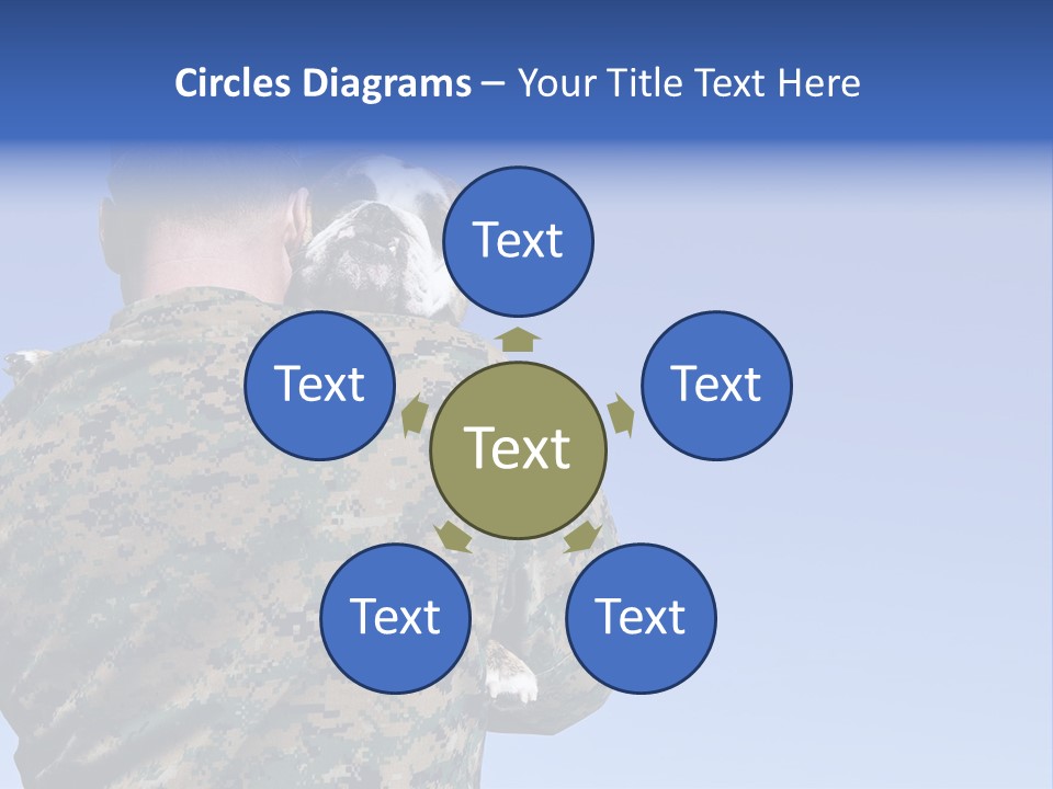 Army Hold Home PowerPoint Template