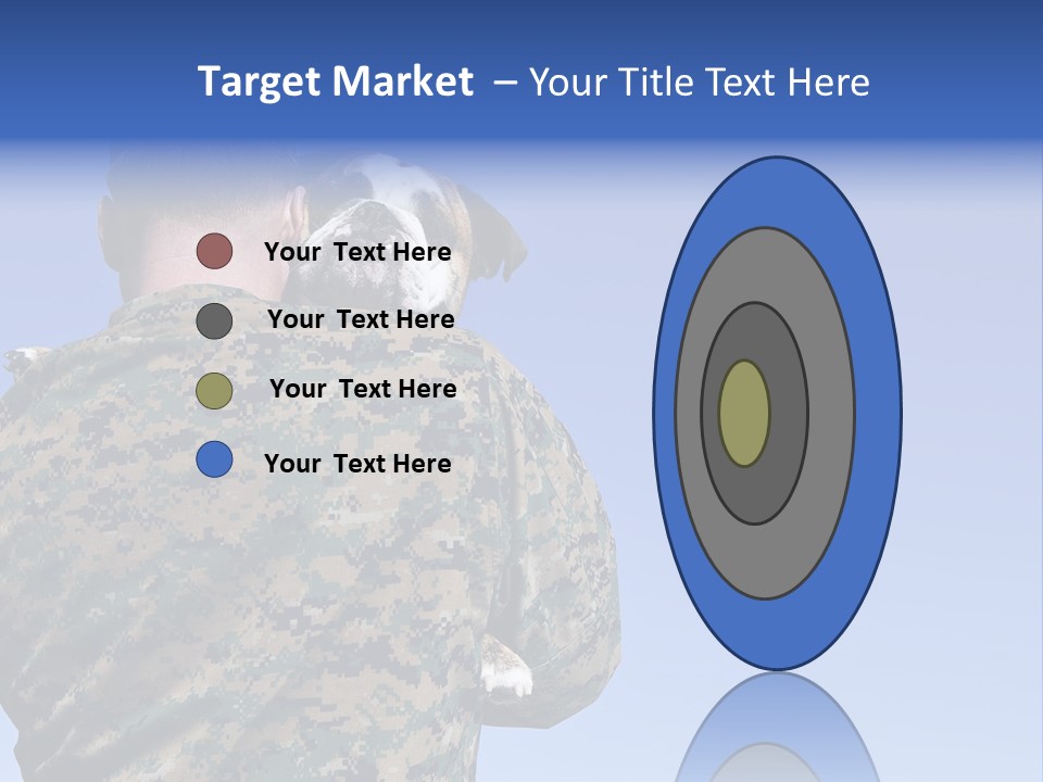 Army Hold Home PowerPoint Template
