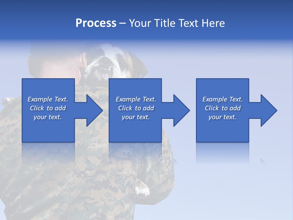 Army Hold Home PowerPoint Template
