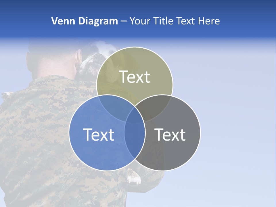 Army Hold Home PowerPoint Template