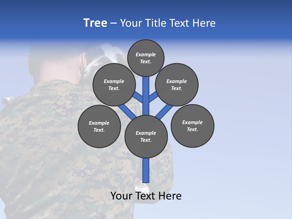Army Hold Home PowerPoint Template