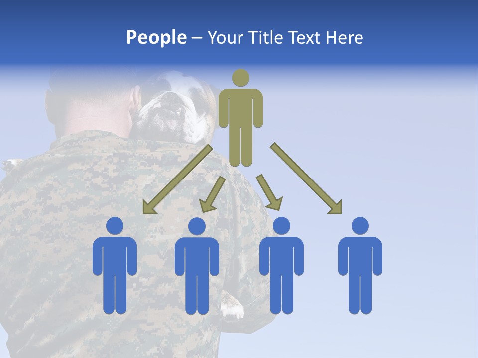 Army Hold Home PowerPoint Template