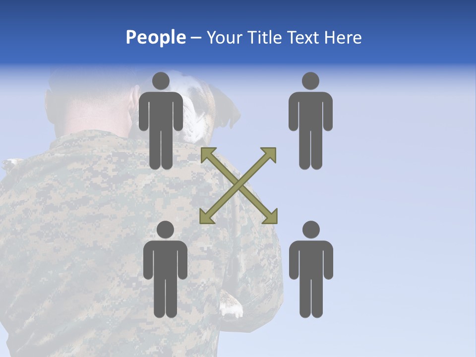 Army Hold Home PowerPoint Template