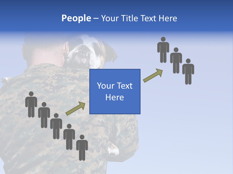 Army Hold Home PowerPoint Template