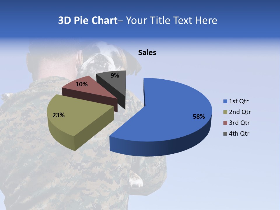 Army Hold Home PowerPoint Template