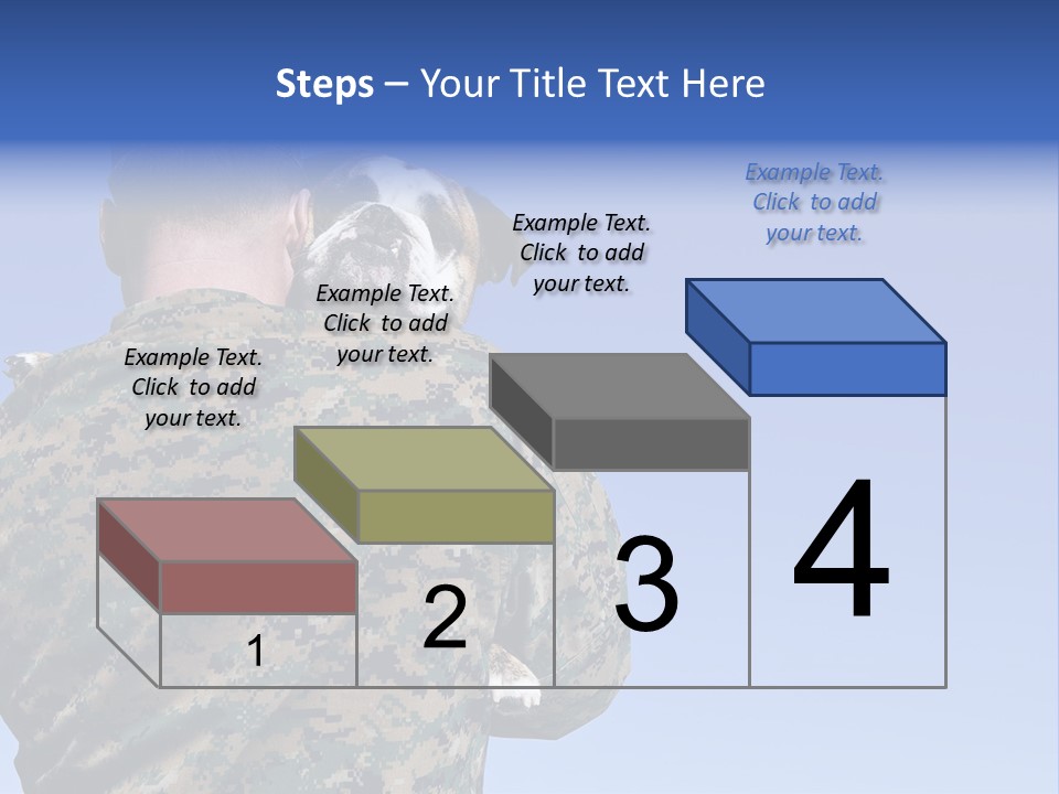 Army Hold Home PowerPoint Template