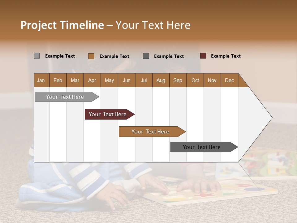 Cute Interest Asian PowerPoint Template