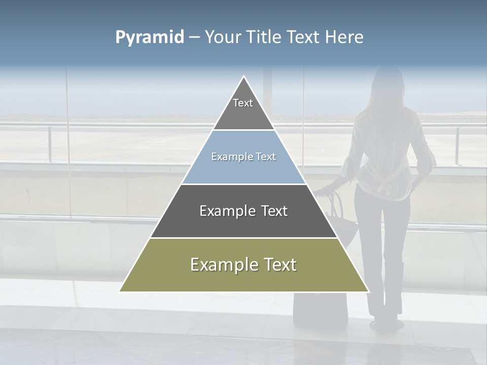 Bag Airplane Tour PowerPoint Template