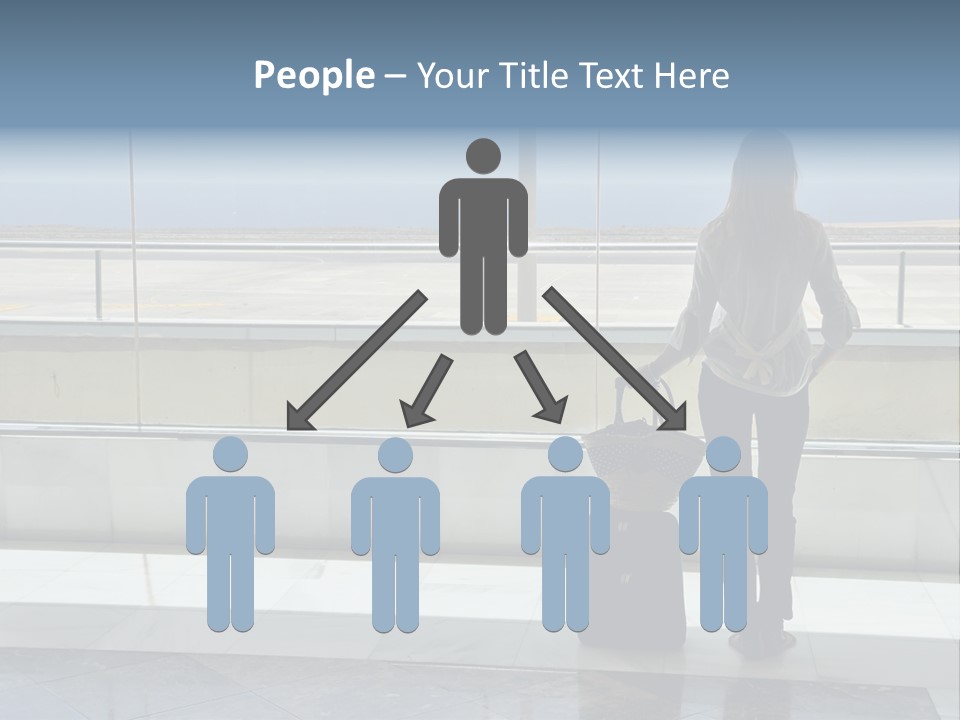 Bag Airplane Tour PowerPoint Template