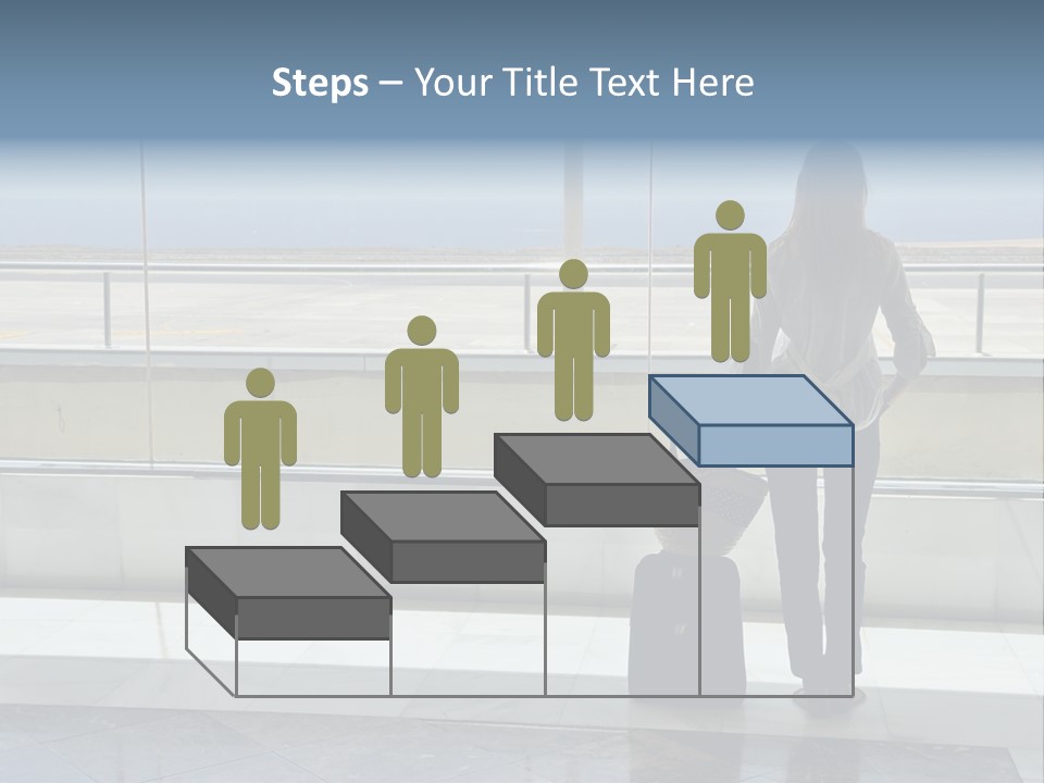 Bag Airplane Tour PowerPoint Template