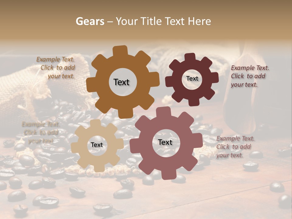 Texture Roasted Ancient PowerPoint Template