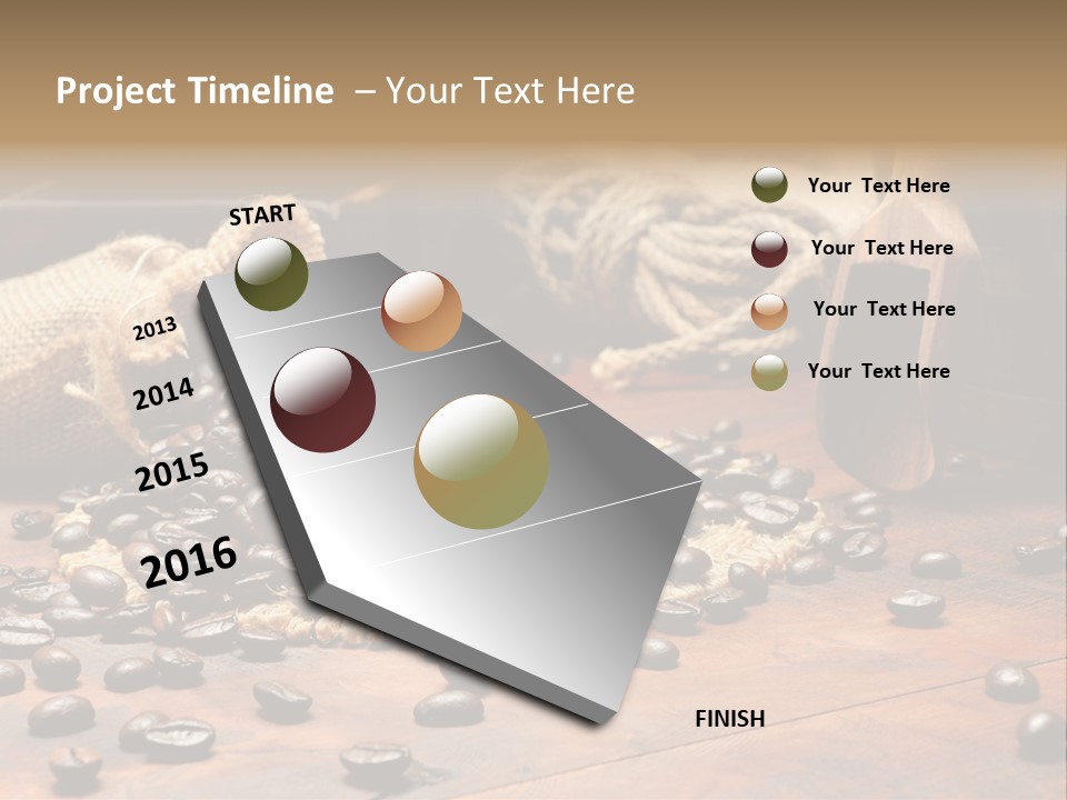 Texture Roasted Ancient PowerPoint Template