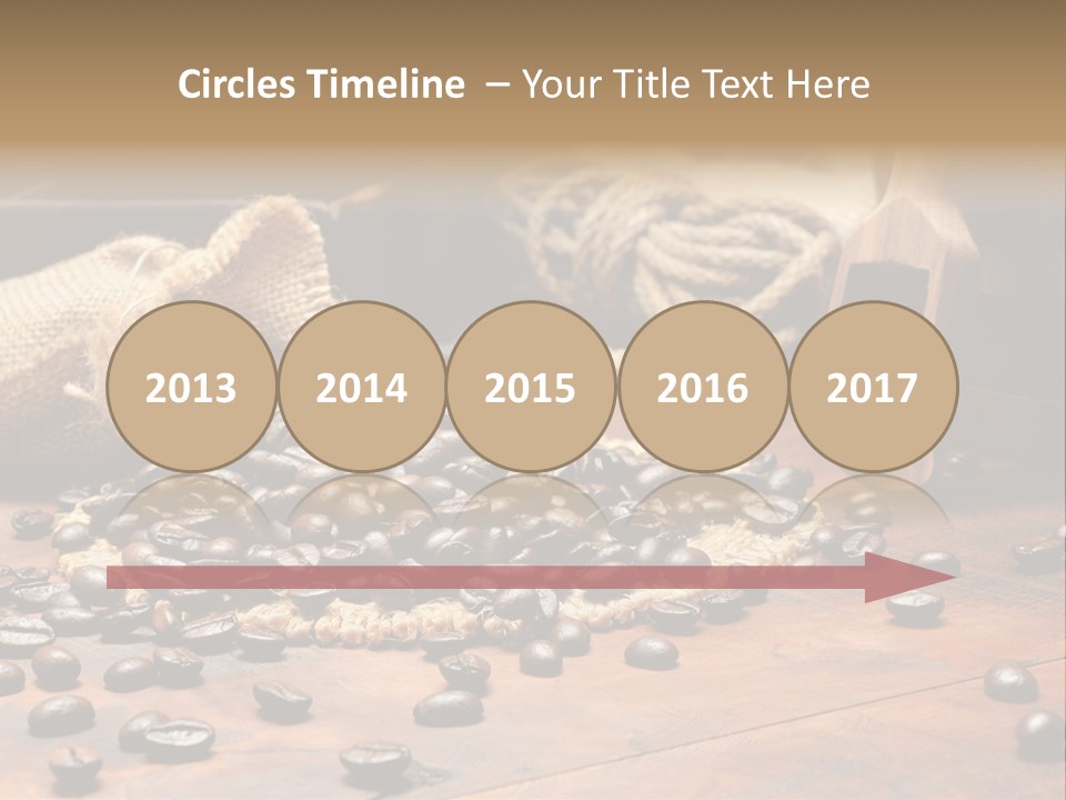 Texture Roasted Ancient PowerPoint Template