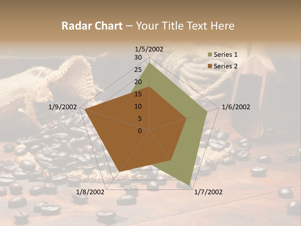 Texture Roasted Ancient PowerPoint Template