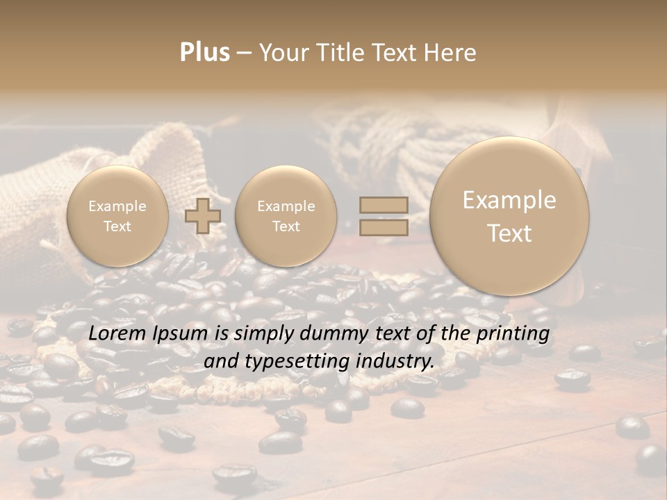 Texture Roasted Ancient PowerPoint Template