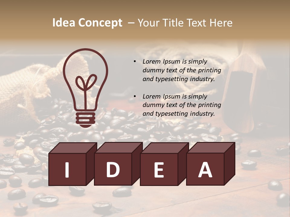 Texture Roasted Ancient PowerPoint Template