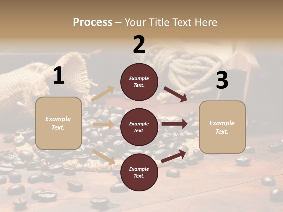 Texture Roasted Ancient PowerPoint Template