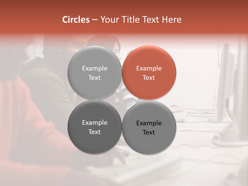 Arab College Headphones PowerPoint Template