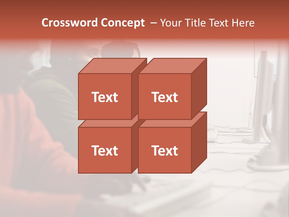 Arab College Headphones PowerPoint Template