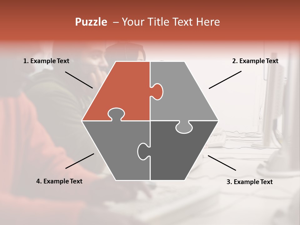 Arab College Headphones PowerPoint Template