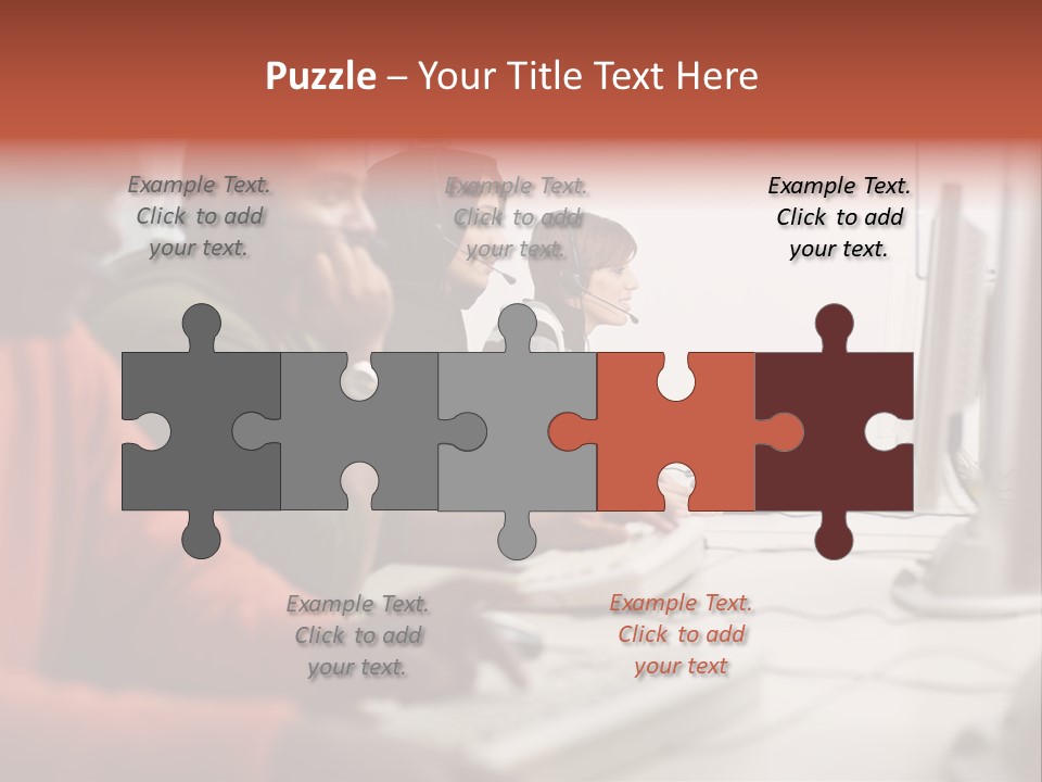 Arab College Headphones PowerPoint Template