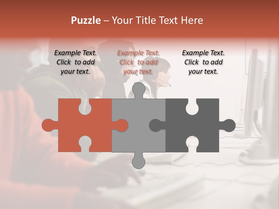 Arab College Headphones PowerPoint Template