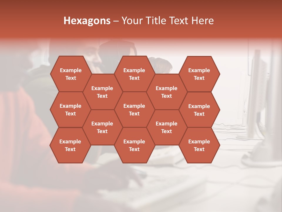 Arab College Headphones PowerPoint Template