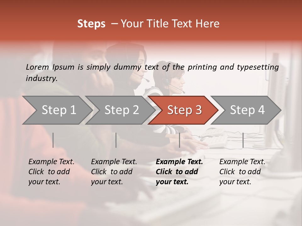 Arab College Headphones PowerPoint Template