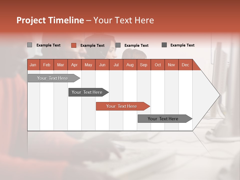 Arab College Headphones PowerPoint Template