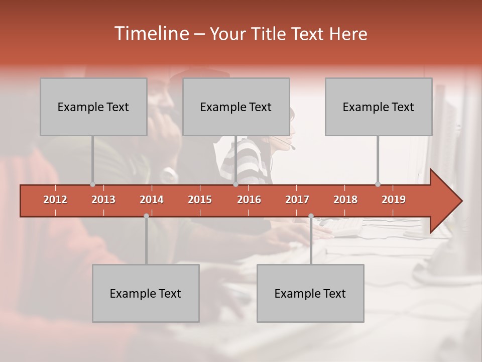 Arab College Headphones PowerPoint Template