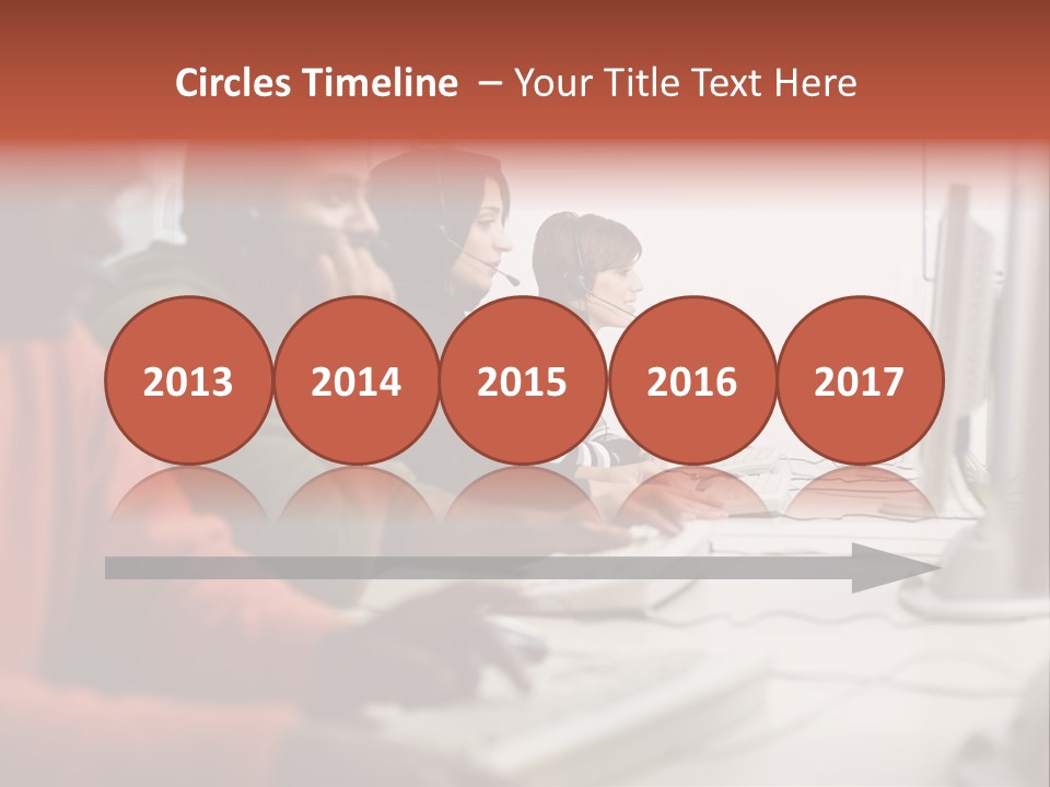 Arab College Headphones PowerPoint Template