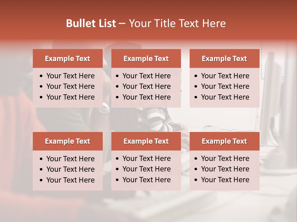 Arab College Headphones PowerPoint Template