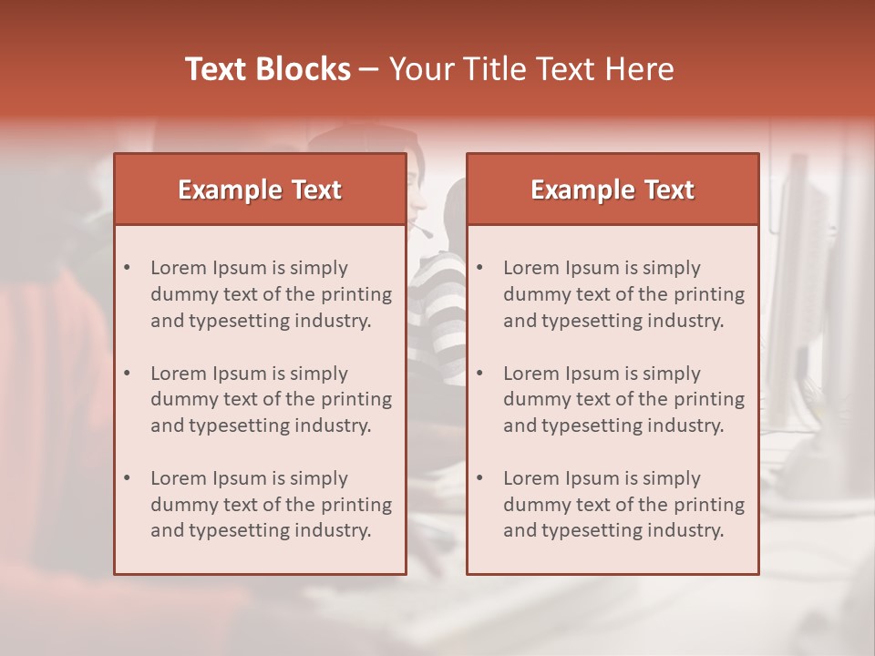 Arab College Headphones PowerPoint Template